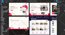 design web application, dashboards and admin panel