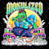 create trippy psychedelic design for t shirt and merch