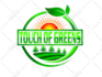 makes landscape and lawn care logo