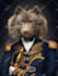 create custom royal historical pet portrait