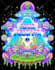 hand draw cartoon logo trippy psychedelic hippie retro