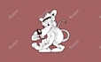 design the best vintage retro cartoon mascot