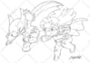 draw a fictional character in disney sketch style