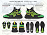 design footwear with tech pack for manufactury