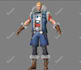 do a 3d character model
