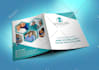 design stylish, modern, and elegant presentation folder design