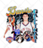make vintage 90s sport, rap bootleg shirt design