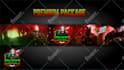 design youtube channel banner, logo and branding kit