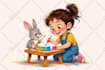 illustrate children story book illustration, children story, book illustration