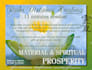 do a reiki manifesting prosperity material spiritual growth
