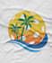 do distressed, retro vintage logo and outdoor tshirt design