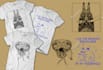 create vintage streetwear t shirt design and clothing graphic illustration