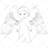 make vector line art or simple illustration