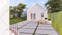 design your rooftop, garden, backyard, terrace 3d render