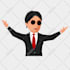 create a 2d flat vector illustration from your photo