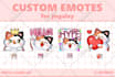 draw custom emotes or badges for your twitch or discord
