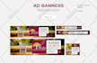 design professional web banners for website, slider