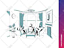 create flat modern design illustration for your website