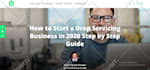 develop a wordpress website design and blog