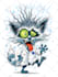 create a fun original cartoon character vector illustration
