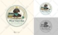 create a hand drawn, retro, badge, vintage logo design