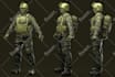 create aaa 3d game character for unity unreal engine