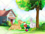 draw children book illustrations watercolor style