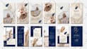create a custom visual identity for social media instagram glow up