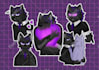 make furries stickers for discord or telegram nsfw sfw
