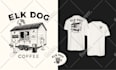 create custom illustrated retro vintage tshirt designs