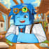 create a minecraft or hytale avatar cartoon with your skin