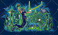 do 90s airbrush graffiti design, airbrush art and lettering