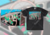 create bold streetwear tshirt design in skate punk style