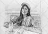 draw realistic pencil sketch portrait from a photo