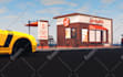 do a  3d exterior design for your comercial or retail store
