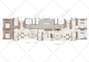 render 2d floor plans, sections, and elevations in photoshop