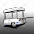 make a cartoon baby cute car from your car image