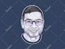 draw minimalist cartoon avatar from your photo
