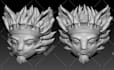 3d sculpt a character model, statue or dnd miniature for 3d printing