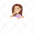 create vector illustration in cartoon or flat style