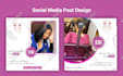 do modern social media post designs