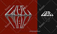 design or turn your logo to custom 3d chrome effect