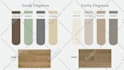 propose two colour schemes for your space