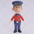 design stylized  3d cartoon character in blender