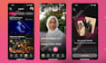 design a UX UI for mobile application android, IOS in figma