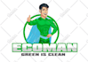 draw awesome superhero mascot character and logo