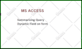 build database application in microsoft access