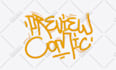 hand drawn graffiti tag in squeezer marker style