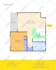 draw a 2d colored floor plan in illustrator or photoshop