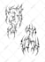 draw custom cyber sigilism and neotribal for you